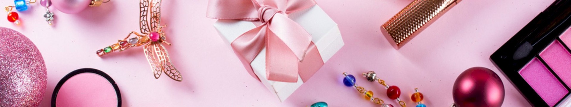 Range of makeup and accessories 