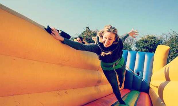 Hen Weekend, Hen Party and Hen Do Activities - Bungee Run