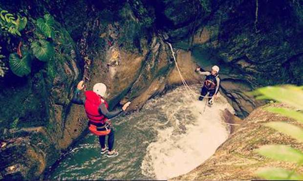 Gorge Scrambling Experiences for Hen Parties, Hen Dos and Hen Weekends