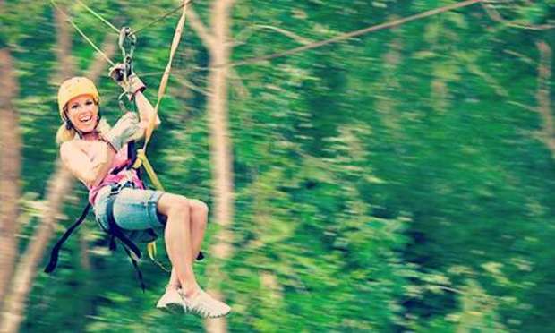Zip Lining for Hen Weekends, Hen Parties and Hen Dos