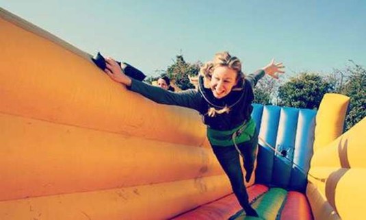 Derby Hen Do Ideas and Activities - Bungee Run