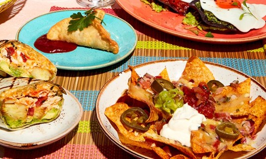 Bucks Fizz with a full English breakfast for a hen party brunch 